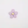 Novos Acessórios DIY de Flor Bordada de Cinco Pétalas Flores de Tecido Acessórios com Fio de Bordado com Glitter Acessórios para Roupas Sapatos Chapéus Materiais