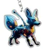Chaveiro Popular Transfronteiriço de Acrílico Cachorro Robô Acessórios de Joias de Animação Acessórios para Bolsa Decoração de Carro Pingente