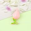 Mai Lao diy hechos a mano Tulipán aleación pintura gota de aceite pequeño colgante pendientes collar accesorios fabricantes venta al por mayor