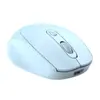 Ratón Inalámbrico Silencioso Spot Recargable Ratón Bluetooth de Doble Modo Regalo Computadora Oficina Macron Multicolor Opcional