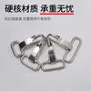 Ganchos de Alambre de Hierro en Stock de Fábrica, Ganchos de Metal, Ganchos de Lámina de Manganeso, Ganchos para Correas, Clips para Perros Mascotas, Accesorios de Ferretería para Bolsos al por Mayor