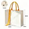 Bolsas Tote Personalizadas, Bolsas de Lona de Alta Qualidade com Logo, Bolsas de Lona Laminada Promocionais Culturais e Criativas para Universidades e Escolas, Bolsas Tridimensionais Feitas Sob Medida