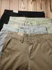 Estilo Fino Primavera y Verano, Duradero, Estilo Old Money, Sarja Lavada Pantalones Casuales Rectos Sueltos para Hombre