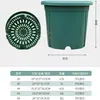 Vasos para Varanda com Controle de Raízes Verdes para Jardinagem, Cultivo de Flores e Cultivo de Mudas, Espessados, Respiráveis, Permeáveis à Água Vasos de Plástico para Flores para Estacas de Rosa e Clematis