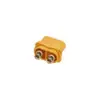 Novo plugue original Amass UH60 com tampa protetora, plugue banhado a ouro de 3,5 mm conector T para aeromodelos