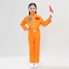 Traje espacial personalizável para meninos e meninas fantasia profissional para role-playing e performance esportiva fantasia de astronauta infantil