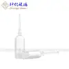 Frasco de Preservación para Inyección de Luz de Agua de 2 ml con Tubo de Aguja de Hombro Angulado, Frasco Desechable para Inyección de Esencia, Frasco Rompible con Jeringa de Empuje hacia Atrás para Dispensar