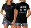 Amazon comercio exterior transfronterizo camiseta con estampado de patrón DIY pedidos al por mayor de lotes pequeños top de manga corta holgado