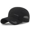 Sombrero para hombre de secado rápido, transpirable, fresco, para exteriores, gorra de béisbol con protección solar, delgado, moderno, versátil, casual