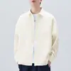 Camisa de Manga Larga Nueva para Hombre Primavera y Otoño 2026, Marca de Tendencia Otoñal, Camisa Casual Holgada Fresca y Elegante para Hombre