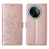 Adecuado para funda de teléfono abatible con diseño de mariposa VIVOY05, soporte con hebilla magnética MOTOG75, cubierta protectora anticaídas