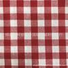 Versão popular clássica estilo nacional fio de poliéster e algodão tingido em peça xadrez Chaoyang camisa-vestido unissex tecido liso roupa infantil forro de bolso