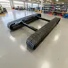 Fabricante Personaliza Conjuntos de Viaje con Orugas de Acero para Equipos Mineros Todoterreno y los Convierte en Chasis Hidráulicos con Orugas de Goma
