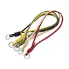 Lanyard de Cuero Gamuzado con Hebilla de Metal para Colgante, Lanyard de Cuero Gamuzado Semi-Terminado, Colgante Tejido a Mano, Lanyard de Muñeca