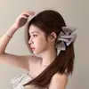 Pinza de Plátano con Lazo de Doble Cara Estilo Coreano para Mujer, Pinza de Cola de Caballo de Alta Gama, Pinza Vertical para Cabello Semirecogido, Pinza de Garra, Flor para el Cabello, Pinza para el Cabello, Accesorios para el Cabello