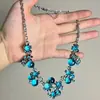Gargantilha Choker Gravata Vazada de Design de Nicho Europeu e Americano, Colar Longo, Acessório Versátil e de Alta Qualidade para Meninas Modernas