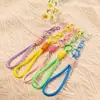 Cordão de celular de sorvete colorido, decoração de capa de celular, chaveiro, pingente de bolsa, decoração de boneca, acessórios no atacado