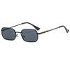 Gafas de metal de montura completa de personalidad simple para hombre y mujer, gafas de sol para viaje y conducción