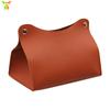 Moderno simples moda doméstica caixa de tecido de couro multi-cor carro portátil saco de papel hotel restaurante caixa de tecido