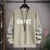 Moletom Masculino, Estilo Primavera e Outono, Gola Redonda, Marca da Moda Roupas Masculinas, Novo Top Masculino de Manga Longa, Roupa de Primavera Sem Capuz de Outono, Em Estoque