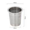 Atacado de fábrica coador de chá metal aço inoxidável preparador de chá tipo xícara com duas alças coador de chá de viagem acessórios para conjunto de chá
