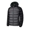 Nuevo cárdigan de moda para hombre Otoño e Invierno 2026 con capucha desmontable, forro polar, chaqueta de algodón reversible, abrigo de algodón versátil para exportación