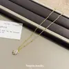 Colar Pingente Girasol de Zircônia Prata Europeu e Americano para Mulheres Moda de Luxo Leve Design de Nicho Senso de Temperamento Corrente de Suéter