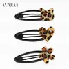 Nueva colección de pinzas para el cabello color café de Wjia: Pinzas dulces y geniales para flequillo, pinzas BB de alta gama, pasadores laterales pequeños con forma de gato y flor de corazón, accesorios para el cabello