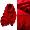 Bufanda de Invierno Lisa para Mujer con Tacto de Cachemir al por Mayor