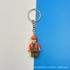 Llavero de Marvel Batman Llavero de Accesorios de Los Vengadores Bloques de Construcción Lego Colgante de Kt Cat