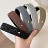 Diadema de tela vintage con un toque de lujo ligero de alta gama, adecuada para lavarse la cara, diadema para mujer para salir, accesorio para el cabello de corona alta