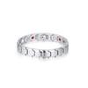 Europa y Estados Unidos ventas calientes moda personalidad entre oro imán titanio germanio acero inoxidable pulsera regalo pareja pulsera acero titanio