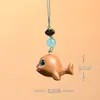 Pingentes de madeira, ornamentos culturais, chaveiros de celular "fique rico logo", chaveiros, pequenos pingentes, artesanato em madeira, pequenos acessórios e itens decorativos
