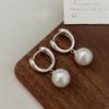 Aretes Casuales Geométricos de Perlas para Mujer, Lujo Accesible, Alta Gama, Nuevo Estilo Caliente, Exquisito Estilo Nicho, Aretes de Moda