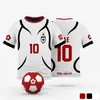 Camisetas de Manga Corta Impresas Populares de Fútbol Deportivo Transfronterizas de Amazon para Hombres y Mujeres, Ropa de Fan del Mundial de Verano con Cuello Redondo