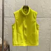 ¡Ligero y cálido! ¡Estilo de montaña al aire libre! Chaleco jacket casual para hombre con cuello alto, cálido y que retiene el calor, para otoño e invierno, moderno