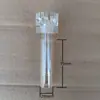 Tanque de Peces DIY Película Eliminadora de Aceite Flotante Cesta de Flores Giratoria Estanque de Peces Bomba Sumergible Cabezal de Succión de Superficie Dispositivo de Película de Aceite Ciclón Transparente Entrada de Agua