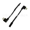 Soporte Magnético para Teléfono Móvil con Cable Antihielo de Codo Lateral Tipo-C/Conector Apple Conexión Macho y Hembra de 2P Carga Rápida