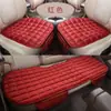 Cojín de coche al por mayor invierno felpa pieza única lana corta cojín de asiento tres piezas engrosado cálido respaldo Cojín de Lana