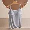 Explosivo Modal Roscado Camisole Mulheres Cinto Peitoral Wear-Free Sutiã One-Piece Outer Wear Inner Large Size Top