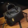 Bolsa de Gelatina Bolso Boston Almohada Bolso de Mano de Cuero Genuino para Mujer Gran Capacidad Bolso de Hombro Cruzado de Alta Gama para Mujer