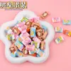 Platos de Juguete de Comida en Miniatura Accesorios de Resina para Bricolaje Pegamento de Crema Juego de Imitación Imanes para Refrigerador Materiales Platos de Juguete de Comida en Miniatura