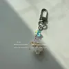 Colgante para Teléfono, Llavero, Colgante para Bolso de Árbol de Navidad de Cristal con Cuentas Hecho a Mano, Ambiente Festivo de Moda, Regalo
