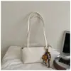 Bolso de Mano de Moda Estilo Coreano 2026 Principios de Otoño Nuevo Bolso de Hombro de Alto Valor Bolso Tote Pequeño de Color Sólido Simple de Nicho de Moda