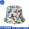 Sombrero de Pescador Estampado Transfronterizo para Exteriores Rpet Nylon Sombrero de Pescador Lavable Rpet Sombrero Cubeta Fábrica Personalizada