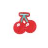 Bordado por computadora, pegatinas bordadas, accesorios de ropa, pegatinas de parche de etiqueta de tela de cereza de fruta, accesorios, pegatinas de tela bordadas con cuenta a mano