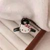 Grampo de Cabelo Desenho Animado Gatinho Acrílico Super Doce Pequeno Novo Pega Franja Pegador de Cabelo Acessório de Cabeça