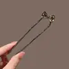 Horquilla de Cristal para el Cabello Cheongsam Francés Simple en Forma de U Tocado Antiguo Estilo Antiguo Pinza para el Cabello Accesorios para el Cabello para Mujeres