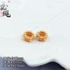 Acessórios de ouro francês antigo queimado contas azuis contas soltas diy mão tecida cloisonne pulseira colar micro material decorativo