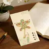 Marcador de Metal Estilo Chino Tradicional, Elegante y Exquisito, Diseño de Cometa de Papel, Regalo para Estudiante, Clip para Página de Lectura, Pequeño Regalo Cultural y Creativo